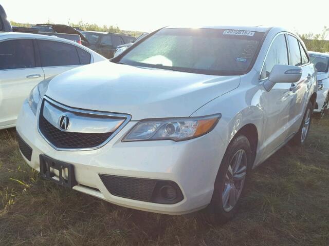 5J8TB3H35EL002602 - 2014 ACURA RDX BASE WHITE photo 2