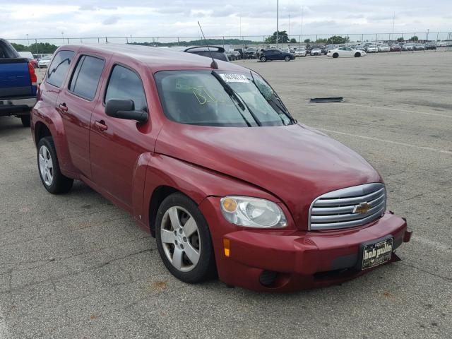 3GNCA13D98S722450 - 2008 CHEVROLET HHR LS BURGUNDY photo 1