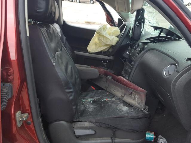 3GNCA13D98S722450 - 2008 CHEVROLET HHR LS BURGUNDY photo 5