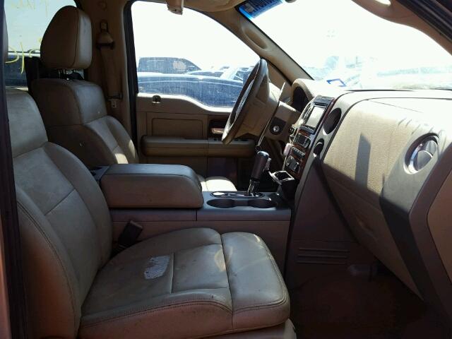 1FTPW12V16KD83777 - 2006 FORD F150 SUPER TAN photo 5