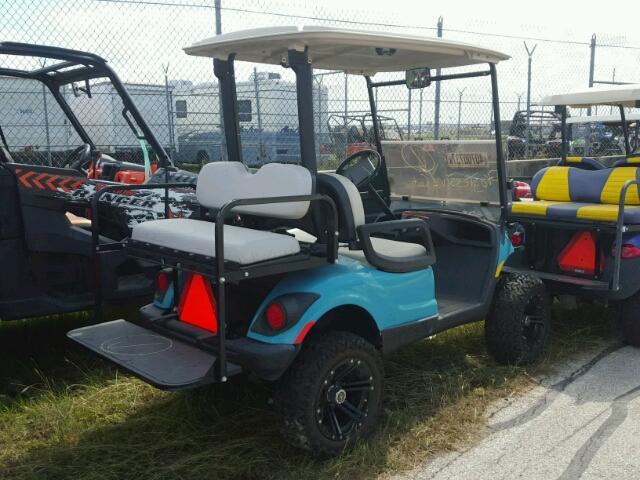 JC0704378 - 2016 YAMAHA GOLF CART TURQUOISE photo 4