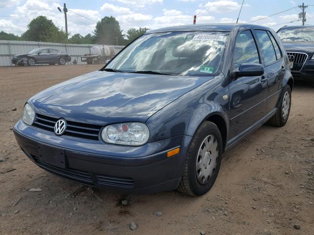 9BWFL61J264011858 - 2006 VOLKSWAGEN GOLF GL BLUE photo 2