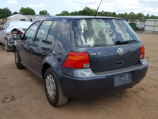 9BWFL61J264011858 - 2006 VOLKSWAGEN GOLF GL BLUE photo 3