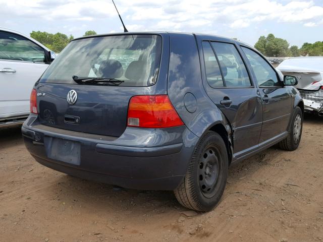 9BWFL61J264011858 - 2006 VOLKSWAGEN GOLF GL BLUE photo 4