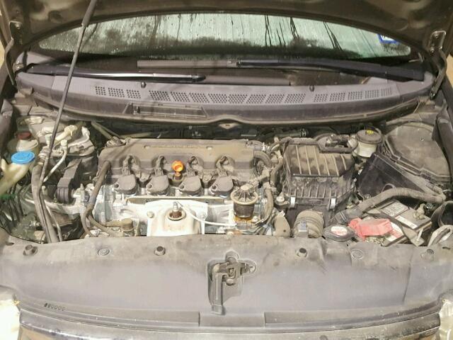 1HGFA16577L059900 - 2007 HONDA CIVIC GRAY photo 7