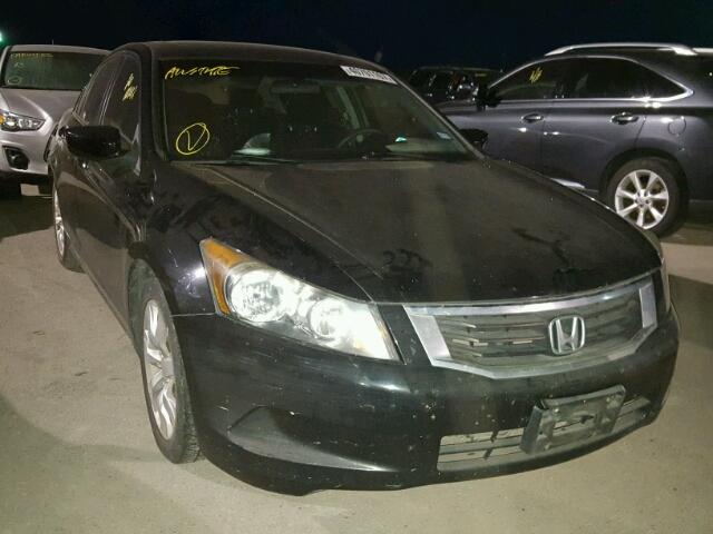 1HGCP2F74AA031452 - 2010 HONDA ACCORD EX BLACK photo 1