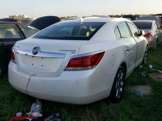 1G4GC5GG4AF146384 - 2010 BUICK LACROSSE C WHITE photo 4