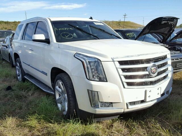 1GYS3BKJ2FR274221 - 2015 CADILLAC ESCALADE L BEIGE photo 1