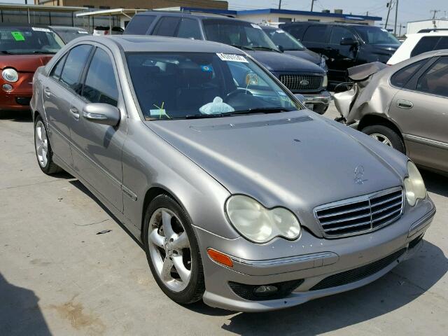 WDBRF52H76F790729 - 2006 MERCEDES-BENZ C GENERATI SILVER photo 1