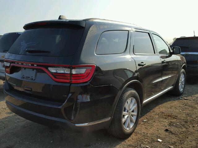 1C4RDHAG1FC953202 - 2015 DODGE DURANGO SX BLACK photo 4