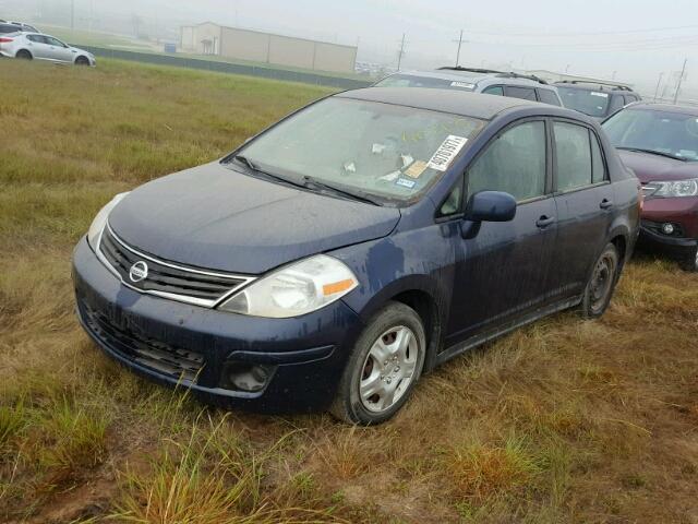 3N1BC1AP7BL453557 - 2011 NISSAN VERSA BLUE photo 2