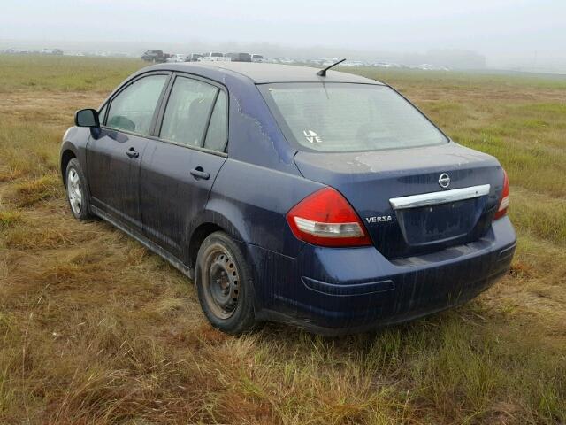 3N1BC1AP7BL453557 - 2011 NISSAN VERSA BLUE photo 3