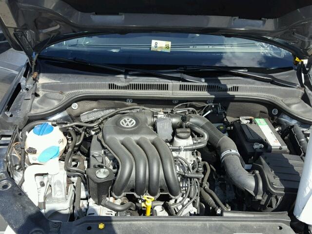 3VW2K7AJ9FM212627 - 2015 VOLKSWAGEN JETTA BASE 灰色 照片 7