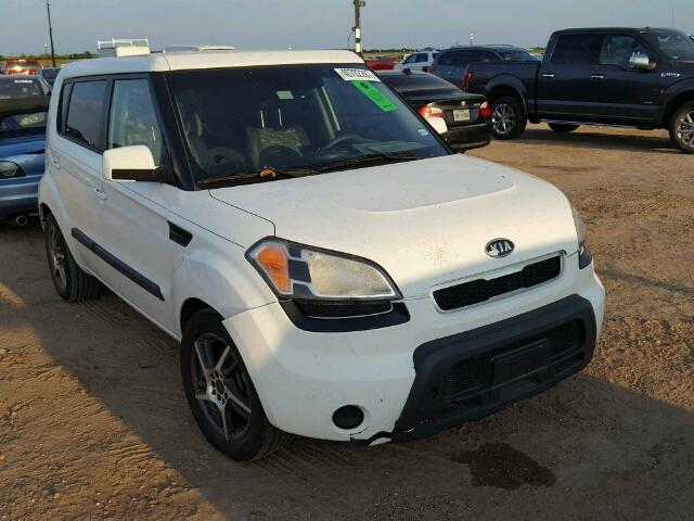 KNDJT2A24B7262217 - 2011 KIA SOUL + WHITE photo 1