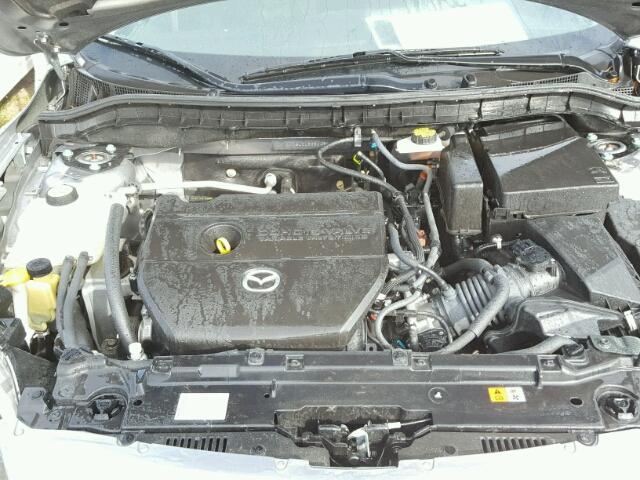 JM1BL1U56B1481607 - 2011 MAZDA 3 SILVER photo 7