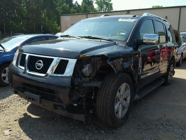 5N1BA0NF3DN603242 - 2013 NISSAN ARMADA PLA BLACK photo 2