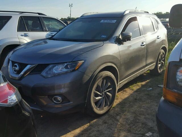 5N1AT2MT6GC819692 - 2016 NISSAN ROGUE S GRAY photo 2