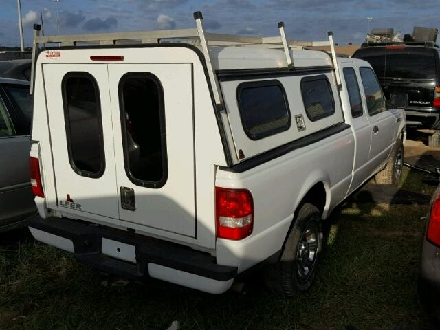 1FTKR1ED3BPA35805 - 2011 FORD RANGER WHITE photo 4