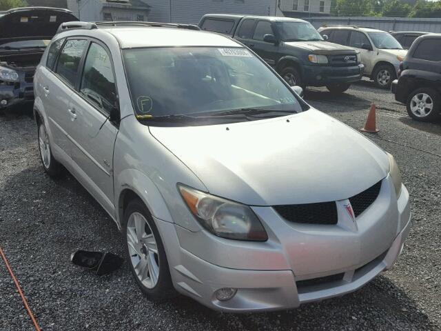 5Y2SL628X4Z435843 - 2004 PONTIAC VIBE SILVER photo 1