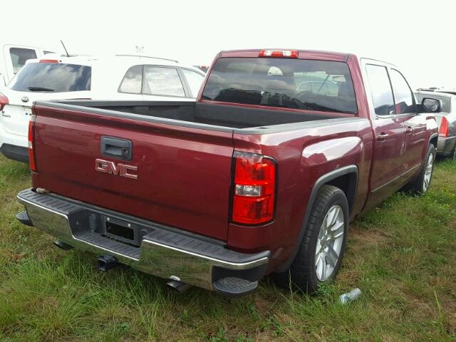 3GTP1UEC4FG161266 - 2015 GMC SIERRA C15 BURGUNDY photo 4