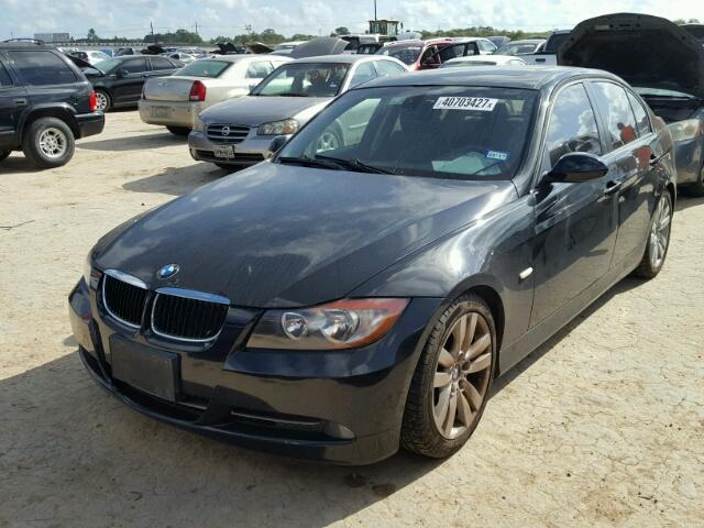 WBAVA33538KX88894 - 2008 BMW 328 BLACK photo 2