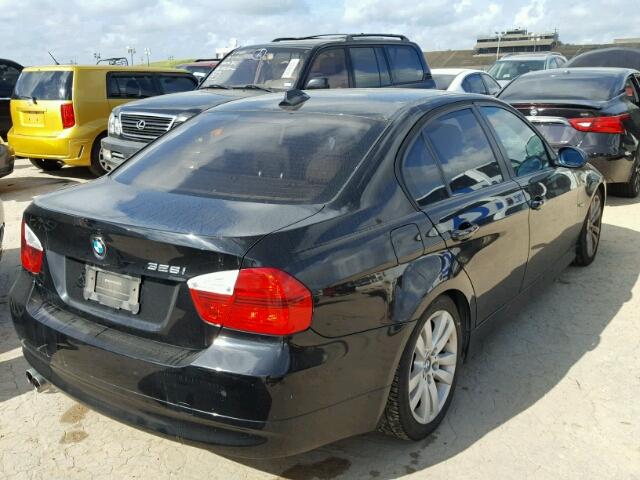 WBAVA33538KX88894 - 2008 BMW 328 BLACK photo 4