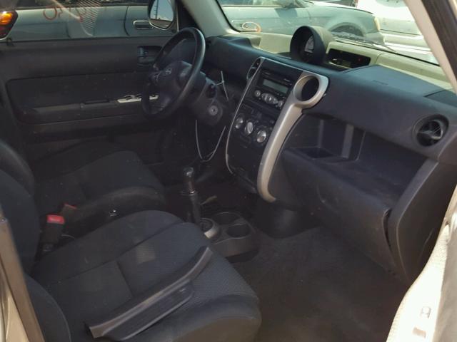 JTLKT334864119338 - 2006 TOYOTA SCION XB Boz foto 5