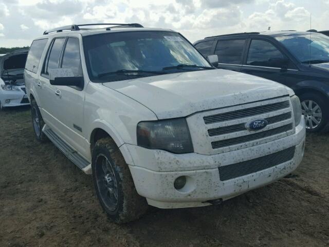 1FMFK20507LA08776 - 2007 FORD EXPEDITION WHITE photo 1