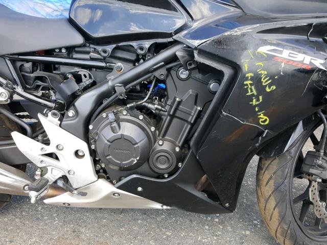 MLHPC4413D5003626 - 2013 HONDA CBR500 R BLACK photo 7