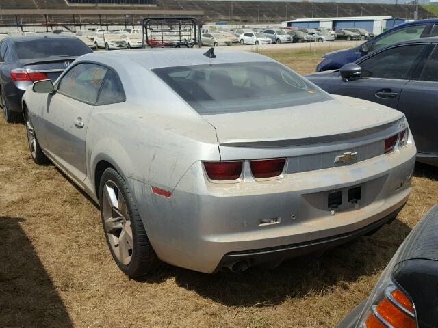 2G1FK1EJ5A9163934 - 2010 CHEVROLET CAMARO SILVER photo 3