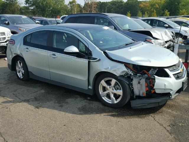 1G1RB6E45CU100519 - 2012 CHEVROLET VOLT SILVER photo 9