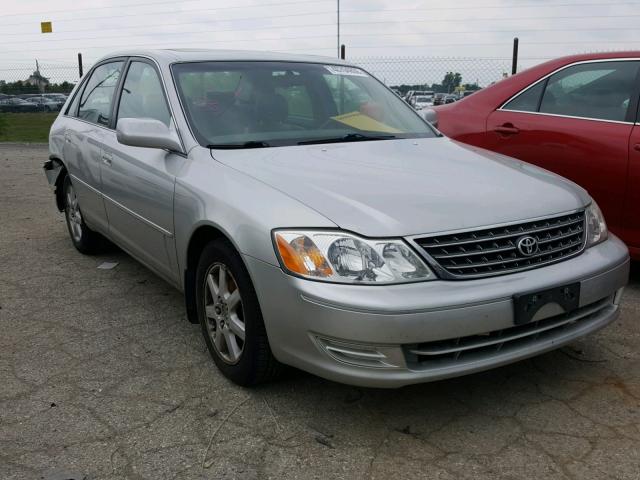 4T1BF28B43U287053 - 2003 TOYOTA AVALON XL SILVER photo 1