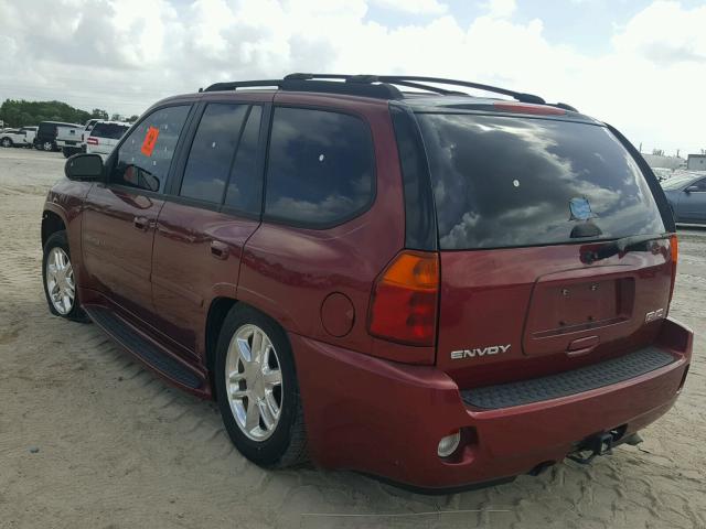 1GKES63M272153368 - 2007 GMC ENVOY DENA BURGUNDY photo 3