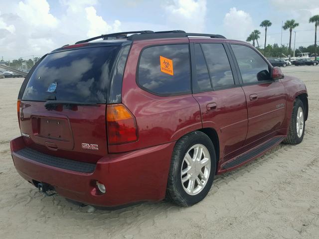 1GKES63M272153368 - 2007 GMC ENVOY DENA BURGUNDY photo 4