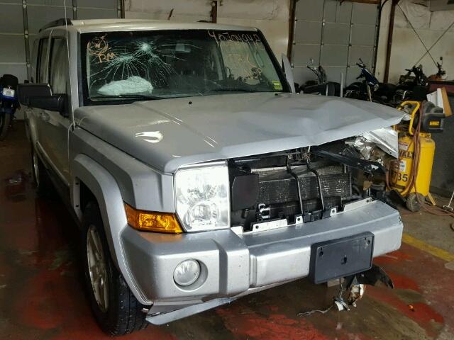 1J8HG48K18C212761 - 2008 JEEP COMMANDER WHITE photo 1