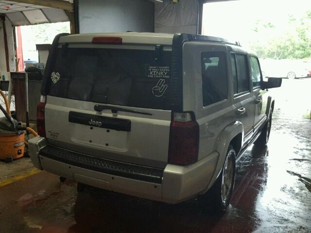 1J8HG48K18C212761 - 2008 JEEP COMMANDER WHITE photo 4