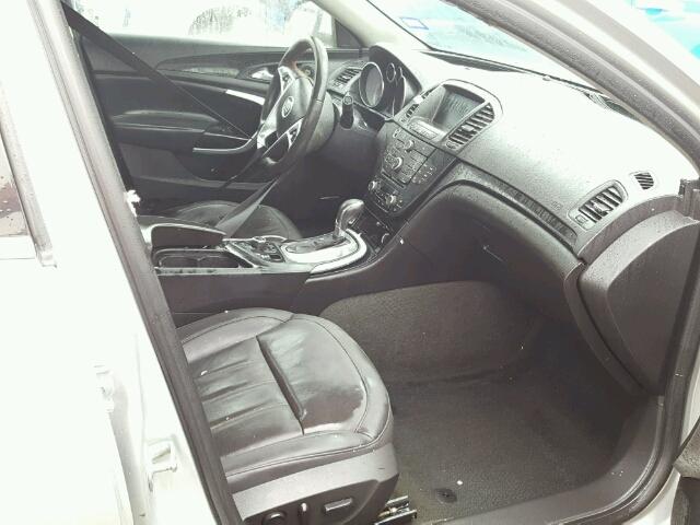 2G4GT5GK6C9121373 - 2012 BUICK REGAL 银色 照片 5