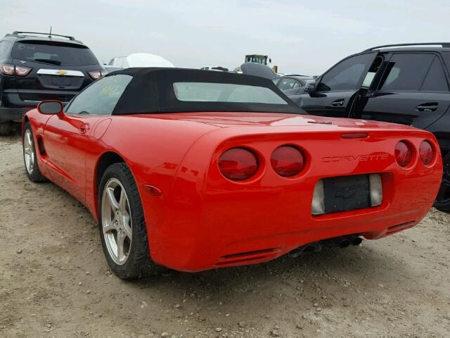 1G1YY32G8W5125601 - 1998 CHEVROLET CORVETTE TWO TONE photo 3