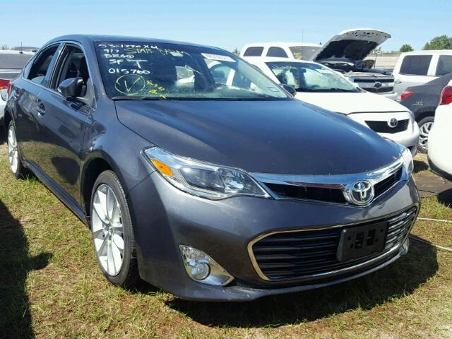 4T1BK1EB2DU015760 - 2013 TOYOTA AVALON GRAY photo 1