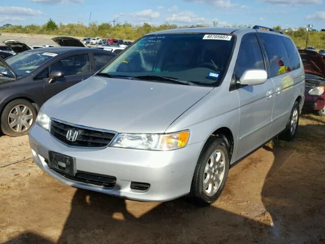 5FNRL18014B044623 - 2004 HONDA ODYSSEY GRAY photo 2