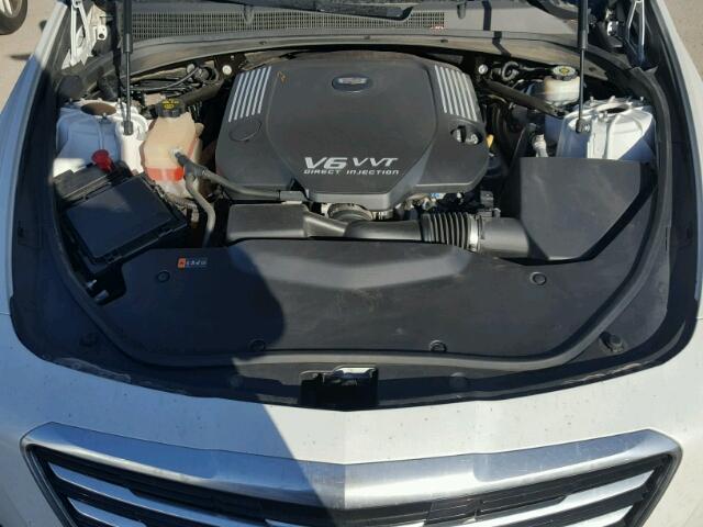 1G6AS5S30F0142640 - 2015 CADILLAC CTS PERFOR Weiß Foto 7