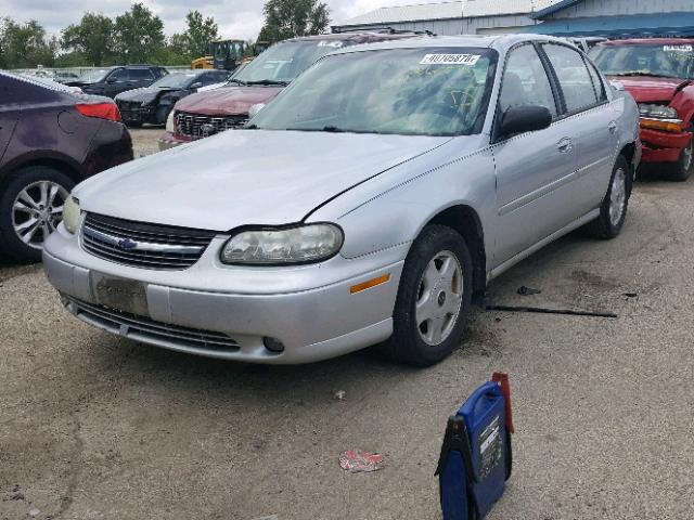 1G1NE52J11M670587 - 2001 CHEVROLET MALIBU LS SILVER photo 2