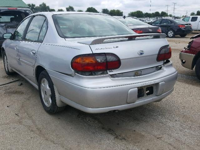 1G1NE52J11M670587 - 2001 CHEVROLET MALIBU LS SILVER photo 3
