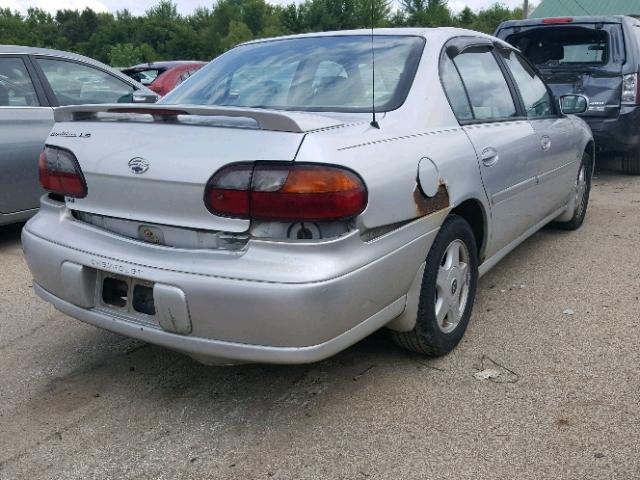 1G1NE52J11M670587 - 2001 CHEVROLET MALIBU LS SILVER photo 4