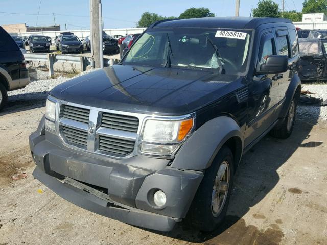 1D8GU28K77W602410 - 2007 DODGE NITRO SXT BLACK photo 2