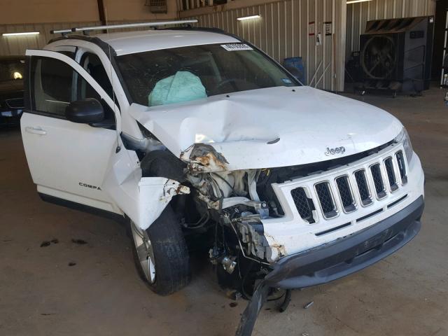 1J4NT1FA5BD215785 - 2011 JEEP COMPASS SP WHITE photo 1