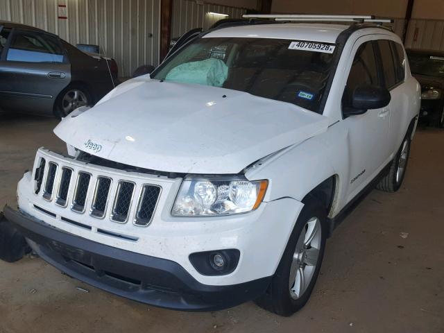 1J4NT1FA5BD215785 - 2011 JEEP COMPASS SP WHITE photo 2