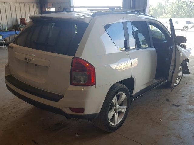 1J4NT1FA5BD215785 - 2011 JEEP COMPASS SP WHITE photo 4