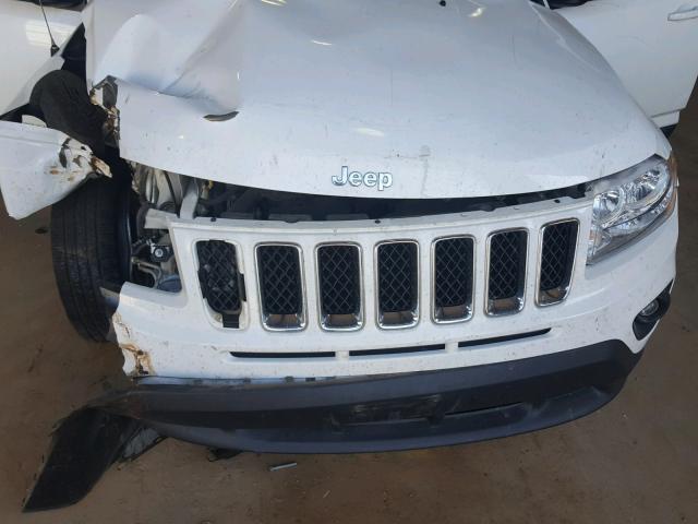 1J4NT1FA5BD215785 - 2011 JEEP COMPASS SP WHITE photo 7