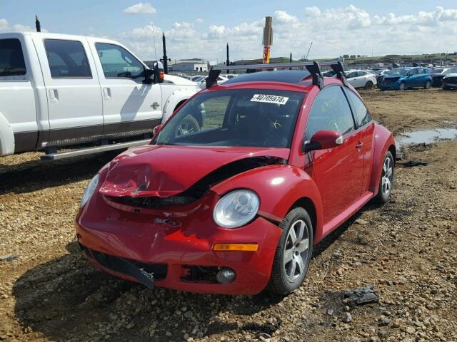 3VWRW21C96M423270 - 2006 VOLKSWAGEN NEW BEETLE წითელი ფოტო 2